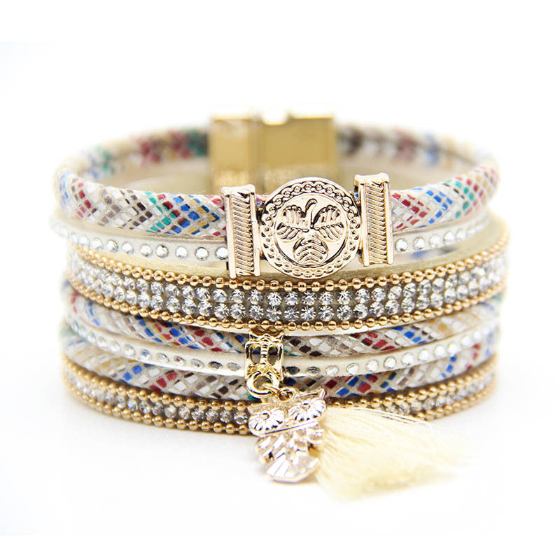 Leather Bangle Bohemian