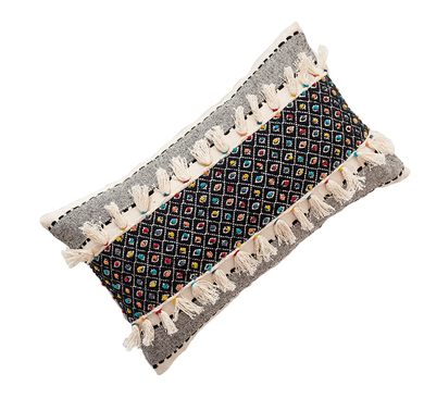 Bohemian Hand-woven Cotton Pillow