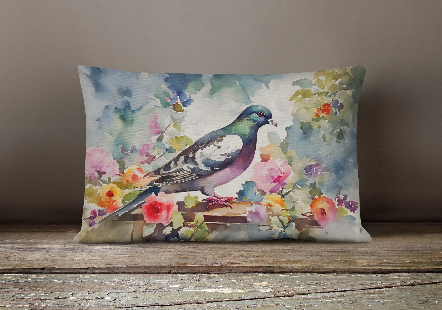 Pigeon Throw Pillow