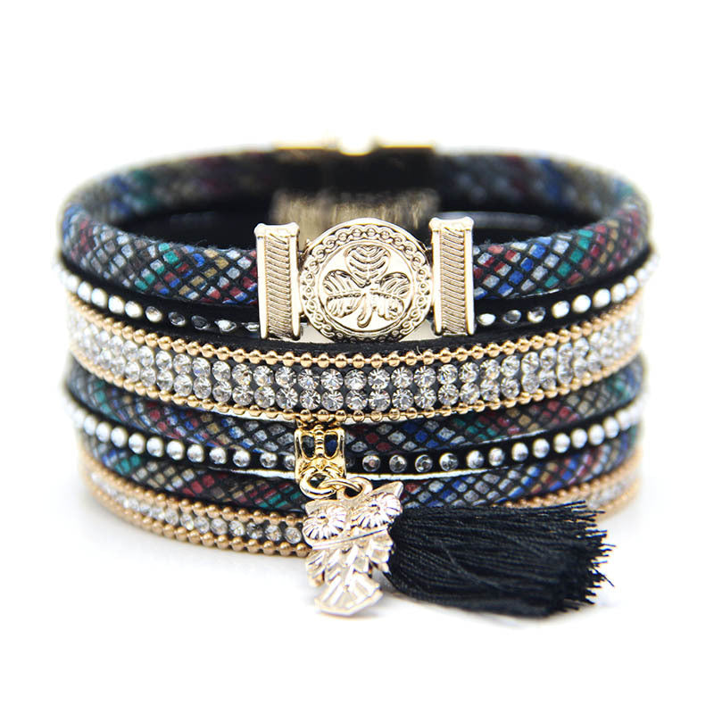 Leather Bangle Bohemian