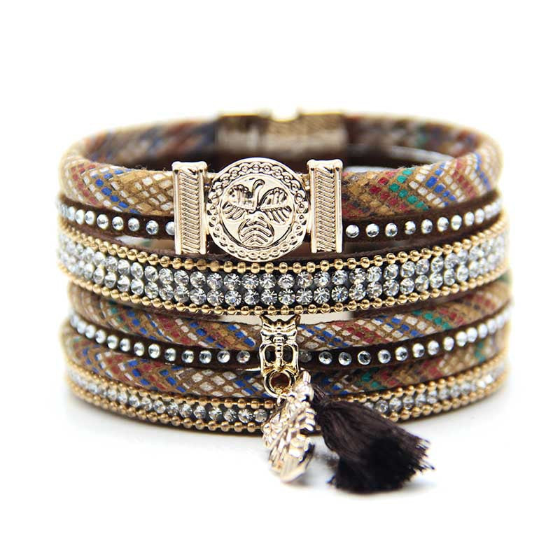Leather Bangle Bohemian