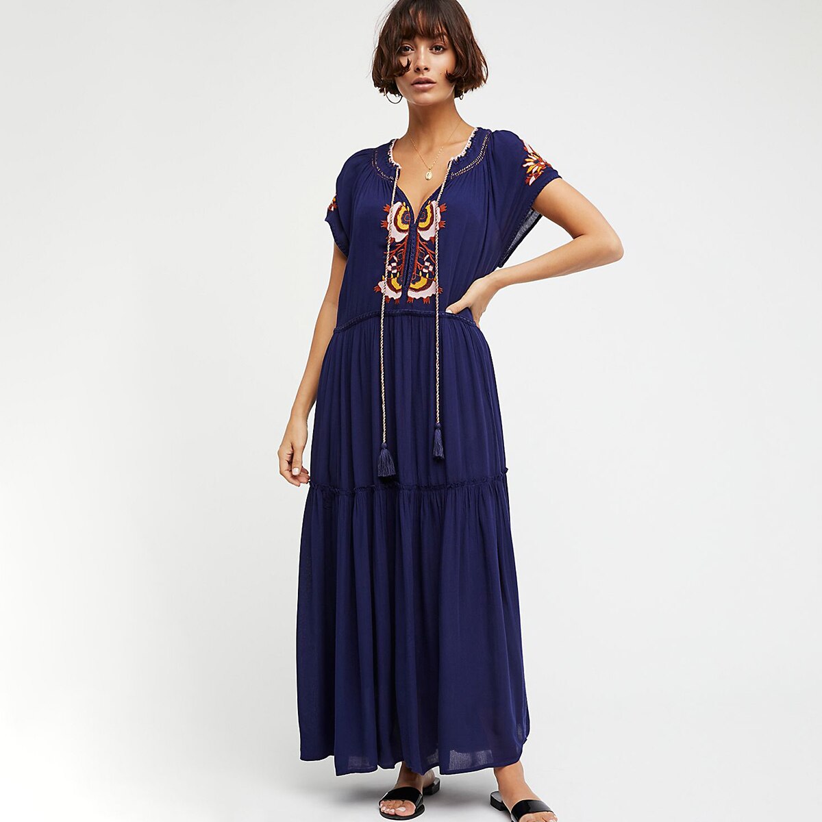 Daisy Fields Boho Maxi Dress