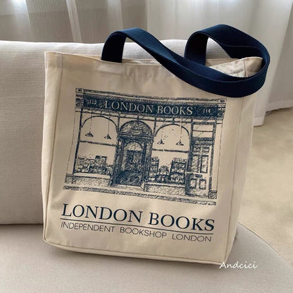London Books Shoulder Bag