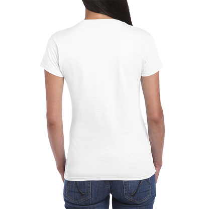 Daisey Blue Semi-Fitted Organic Cotton T-Shirt