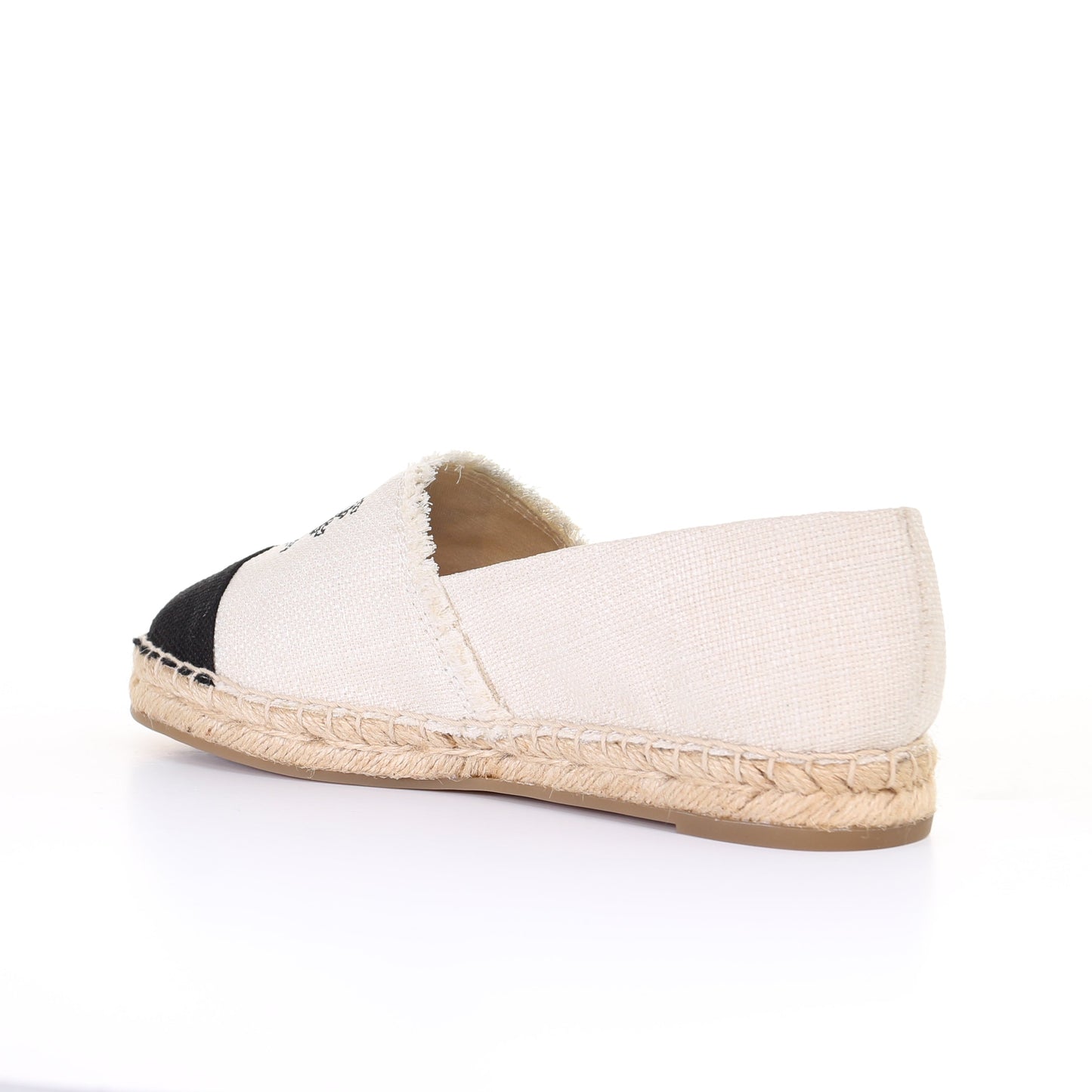 Twotone Espadrilles-Ivory