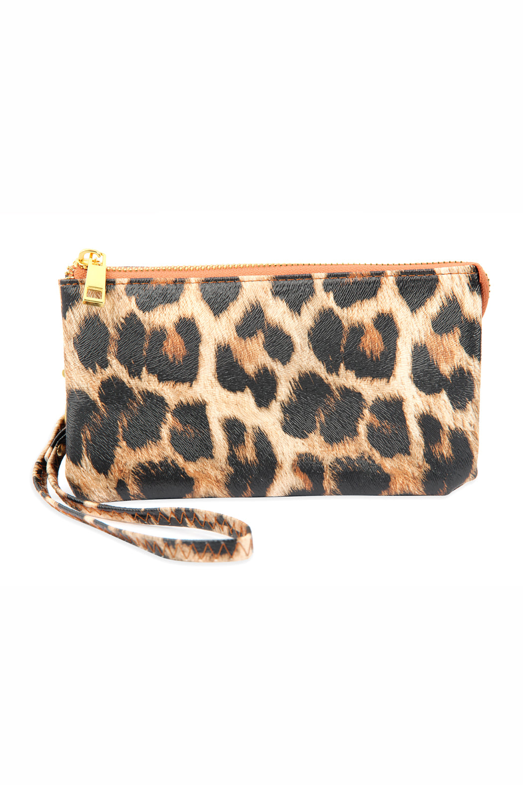 005 - Leather Wallet With Detachable Wristlet