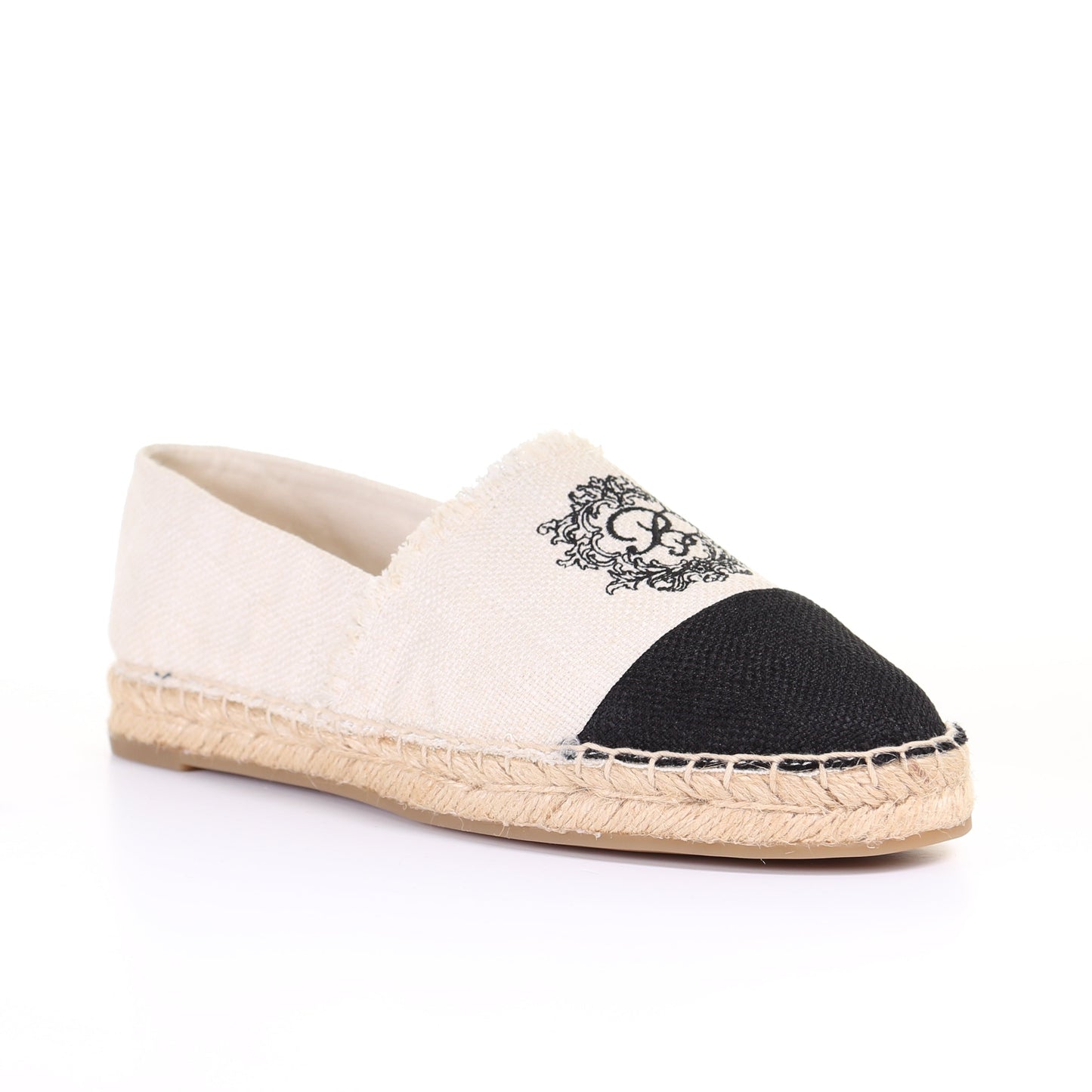 Twotone Espadrilles-Ivory